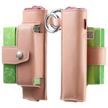 IQOS ILUMA i One/ILUMA One E-Zigarette Lederetui - Hellrosa