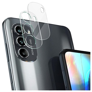 Imak 2-in-1 HD Motorola Moto G82 Kameraobjektiv Panzerglas