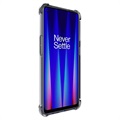 Imak Kratzfeste OnePlus Nord CE 2 5G TPU Hülle mit Displayschutzfolie - Schwarz / Durchsichtig