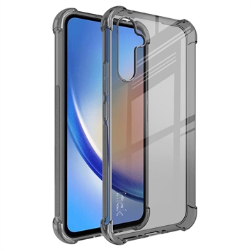 Imak Drop-Proof Samsung Galaxy A34 5G TPU Hülle - Durchsichtig Schwarz