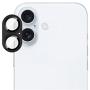 iPhone 17 Imak Vollständiger Kameraobjektivschutz aus Metall und gehärtetem Glas - schwarz