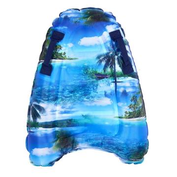 Aufblasbares Bodyboard / Schwimmmatte für Kinder - Kokospalme