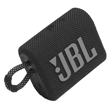 JBL Go 3 Tragbarer Wasserdichter Bluetooth Lautsprecher - Schwarz