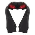 JH-R2 Shiatsu beheiztes Nacken- und Schultermassagegerät - EU-Stecker - Schwarz