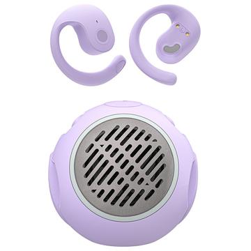 JM13 Pro 2-in-1 Bluetooth-Lautsprecher und offener Kopfhörer - Lila