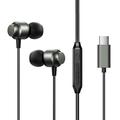 JOYROOM EC06 Metall In-Ear-Kopfhörer mit Mikrofon HiFi Sound Typ-C kabelgebundene Kopfhörer - Tarnish