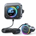 Joyroom JR-CL18 Autoladegerät / Bluetooth-FM-Sender mit RGB - 30 W