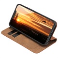 JT Berlin BookCase Tegel iPhone 13 Leder Flip Hülle - Cognac