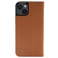 JT Berlin BookCase Tegel iPhone 13 Leder Flip Hülle - Cognac