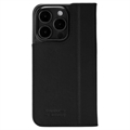 iPhone 15 Pro Max JT Berlin BookCase Tegel Leder Flip Case - Schwarz