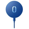 Joyroom JR-A28 Magnetisches Qi Ladegerät - iPhone 12/13 Serie - Blau