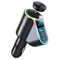 Joyroom JR-CL21 4-in-1 Schnelles Autoladegerät - USB-A QC3.0 & 2x USB-C PD - 150W - Schwarz