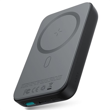 Joyroom JR-W020 Magnetische kabellose Powerbank - 10000mAh - Schwarz