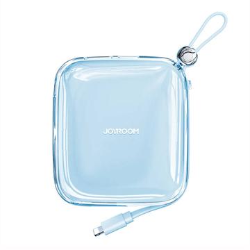 Joyroom Jelly JR-L005 Lightning Power Bank 10000mAh - USB-C, USB-A-Anschlüsse - Blau