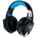 KOTION EACH G2000BT Stereo Gaming Headset Noise Cancelling Over Ear Kopfhörer mit abnehmbarem Mikrofon - Blau