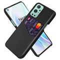 KSQ OnePlus 9 Pro Hülle mit Kartenfach - Schwarz