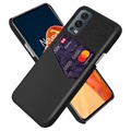 KSQ OnePlus Nord 2 5G Hülle mit Kartenhalter - Schwarz