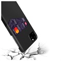 KSQ iPhone 11 Pro Hülle mit Kartenfach - Schwarz