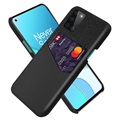 KSQ OnePlus 8T Hülle mit Kartentasche - Schwarz