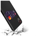 KSQ Samsung Galaxy Xcover 5 Hülle mit Kartenhalter - Schwarz