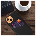 KSQ iPhone 13 Hülle mit Kartenhalter - Schwarz