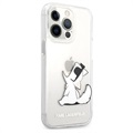Karl Lagerfeld Durchsichtig iPhone 13 Pro Max TPU Hülle - Choupette Essen