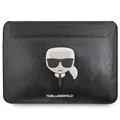 Karl Lagerfeld Ikonik Laptop-Tasche - 16" - Schwarz