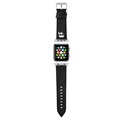 Karl Lagerfeld Karl Head Apple Watch 7/SE/6/5/4/3/2/1 Armband - 45mm/44mm/42mm - Schwarz