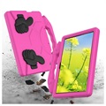 Huawei MatePad T10/T10s Kinder Tragen Stoßfest Hülle - Hot Pink