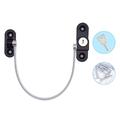 Kindersicherheitsschloss / Sicherheitshalterung mit Kabel für Fenster, Türen und Schränke