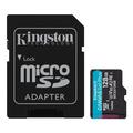 Kingston Canvas Go! Plus microSDXC-Speicherkarte mit Adapter SDCG3/128GB - 128GB