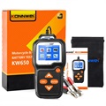 Konnwei KW650 Motorrad- und Autobatterie Tester - 6V-12V