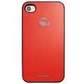 iPhone 4 / 4S Krusell GlassCover Schale - Rot