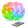 Ksix Colored RGB LED Strip mit Fernbedienung - 2x5m