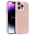iPhone 15 Pro Max Kstdesign Icenets Series Kunststoff Hülle - Rosa