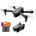 LANSENXI XT6 WiFi FPV Drohne mit 4K/1080P HD Dual Kamera und Fernsteuerung - Schwarz