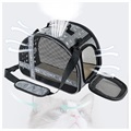LDLC QS-010 Atmungsaktive Tragbare Trolley-Haustiertasche