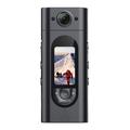LK2313 4K Action-Kamera mit drehbarem Objektiv - IP65 Wasserdicht - Schwarz
