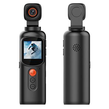 LK2316 Tragbare 4K Ultra HD Action-Kamera mit Gimbal-Stabilisierung - Schwarz