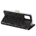 Lace Pattern Samsung Galaxy A52 5G, Galaxy A52s Wallet Hülle - Schwarz