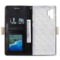 Lace Pattern Samsung Galaxy Note10+ Schutzhülle mit Geldbörse