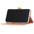 Lace Pattern iPhone 11 Pro Schutzhülle mit Geldbörse - Roségold