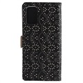 Lace Pattern Samsung Galaxy S20+ Wallet Hülle - Schwarz