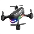 Lansenxi LS-NVO Rainbow Mini-Drohne mit Buntem LED and Dual Kamera