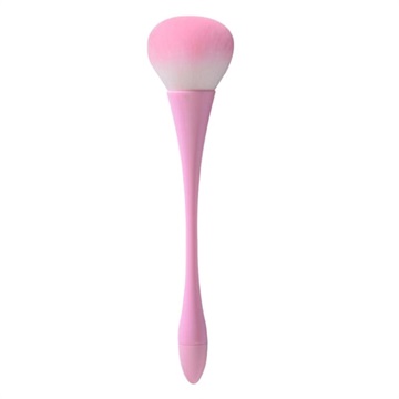 Groß Galvanisiert Make-up Puderpinsel