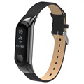 Xiaomi Mi Smart Band 4 Leder Armband - Schwarz