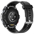 Lemfo T92 Smartwatch mit TWS Ohrhörer - iOS/Android - Schwarz