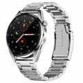 Lemonda Smart E20 Pro Smartwatch - Rostfreier Stahl - Silber