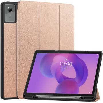 Lenovo Idea Tab Plus Tri-Fold Serie Smart Folio Hülle - Roségold