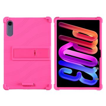 Lenovo Idea Tab Pro Gen 2 Silikonhülle mit Kickstand - Hot Pink